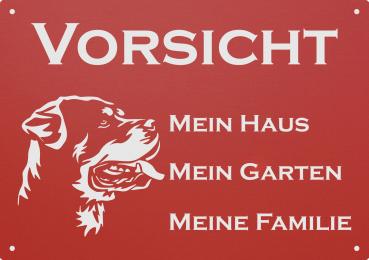 Rottweiler | Aluminium Warnschild